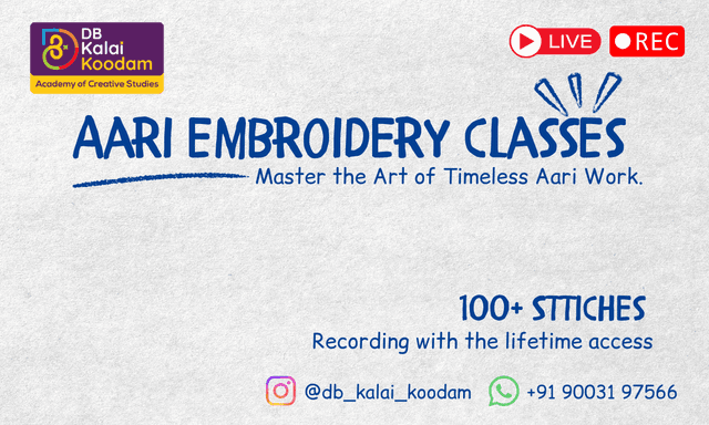 Aari Embroidery class