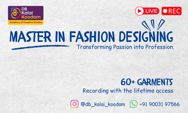 Master in Fashion Designing